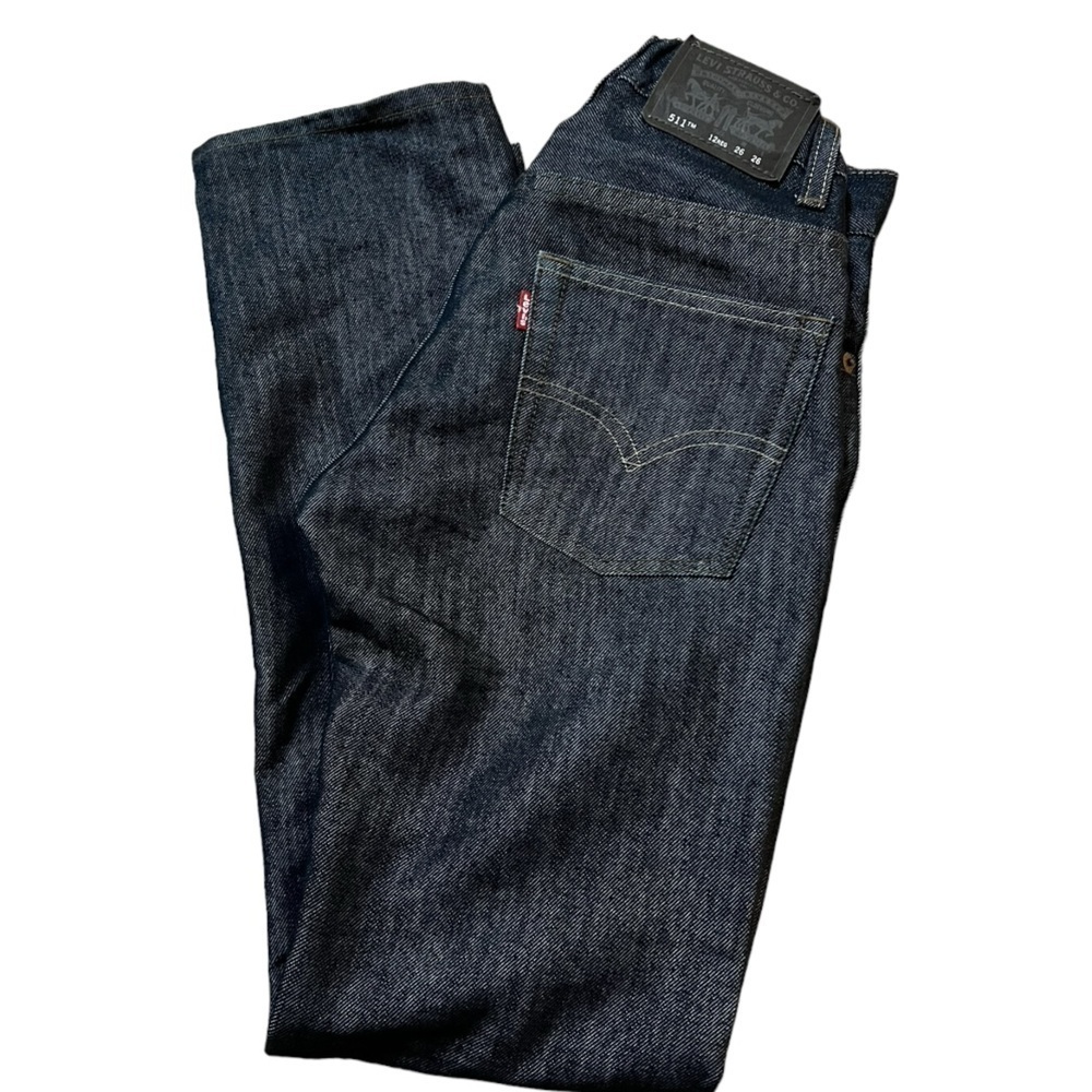 Levi’s 511 Slim Boys Jeans With Adjustable Waist Size 12 Reg Slim